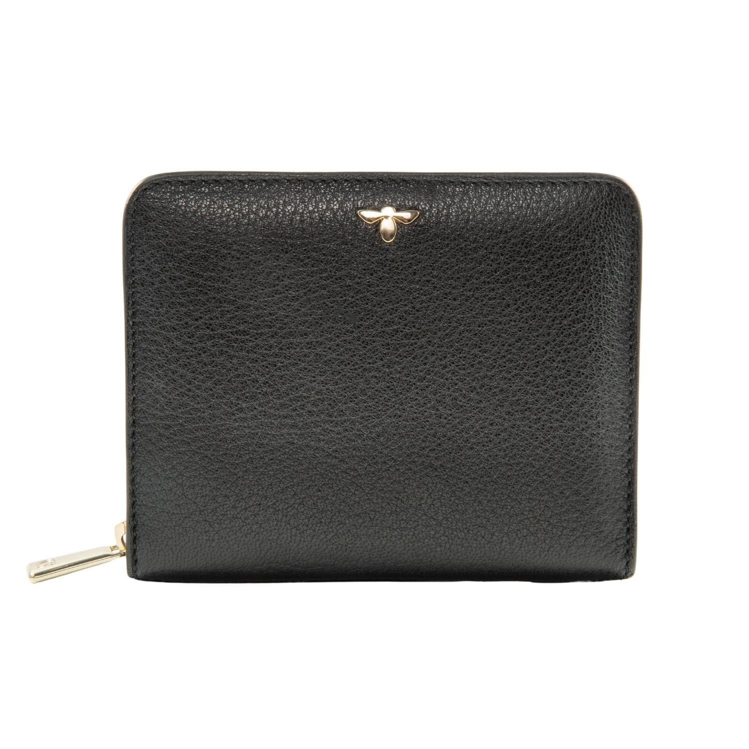 Women’s Compact Wallet - Black Cecily Clune