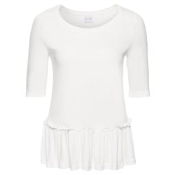 Shirt mit Schößchen