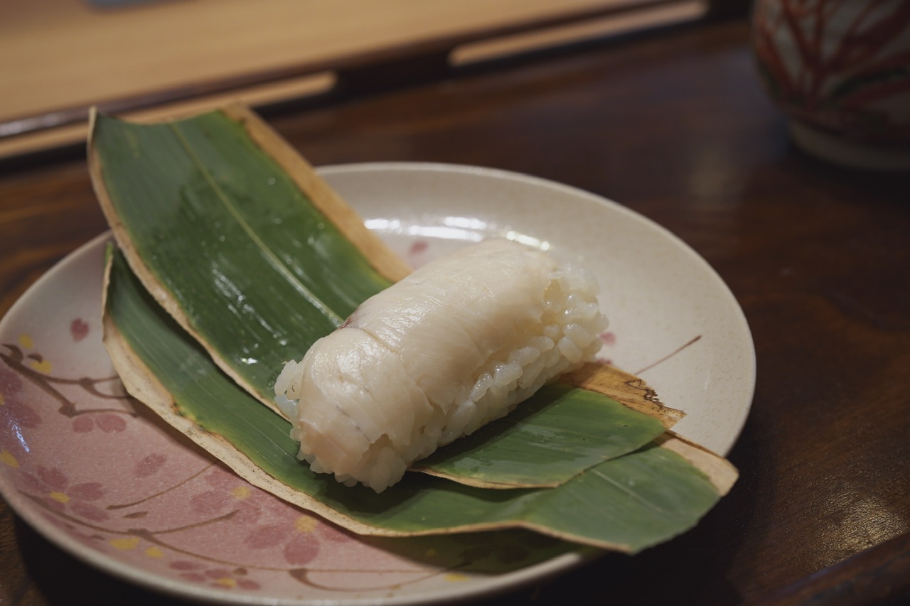 東京神田｜江戸三鮨300年竹葉卷壽司 笹巻けぬきすし