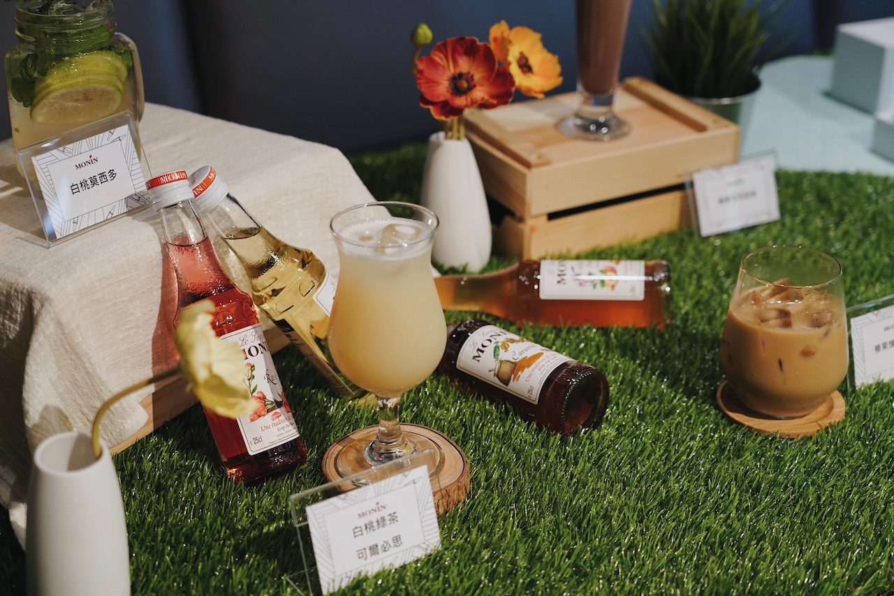 沁涼盛夏居家基礎調飲講座｜法國Monin糖漿。開元食品