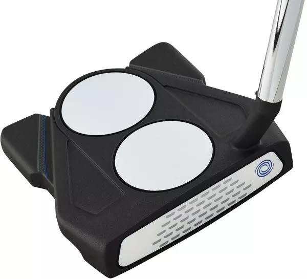 2-Ball TEN Pistol Grip Right Handed Putter -  34 Inch Double Bend Shaft 