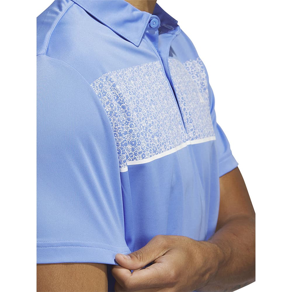 Men's Chest Print Polo