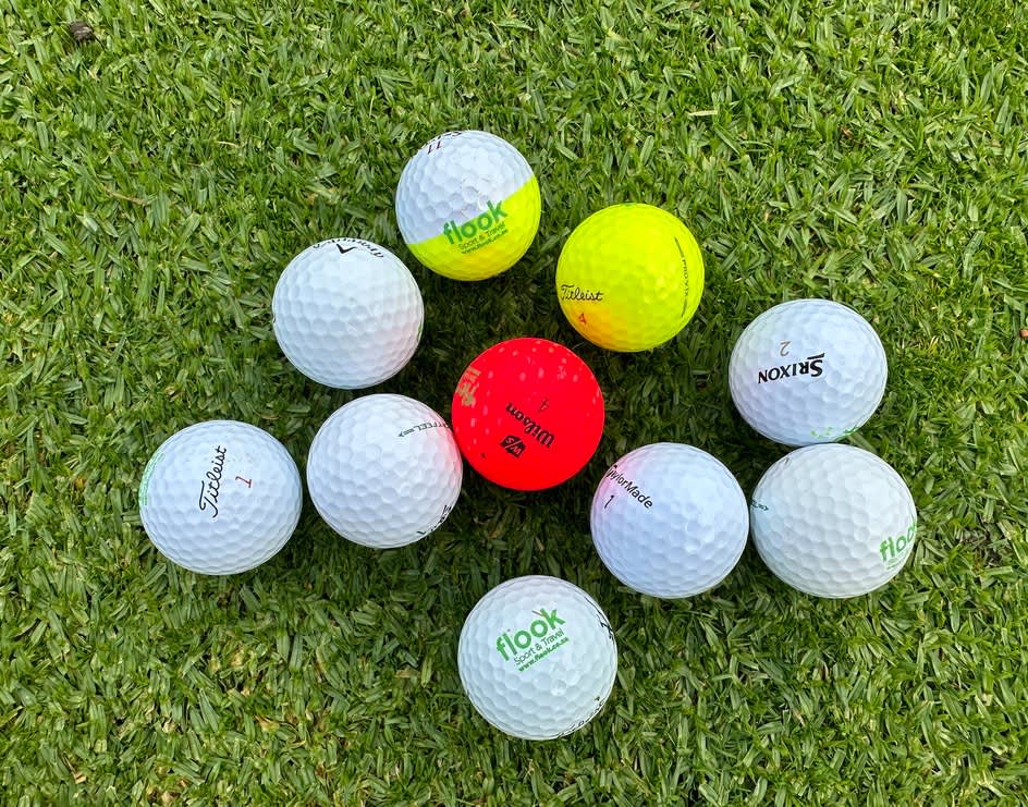 Premium Recycled Golf Balls - Pack of 10 - a mix of Pro V1's, TP 5's and other top of the range balls for ONLY R325