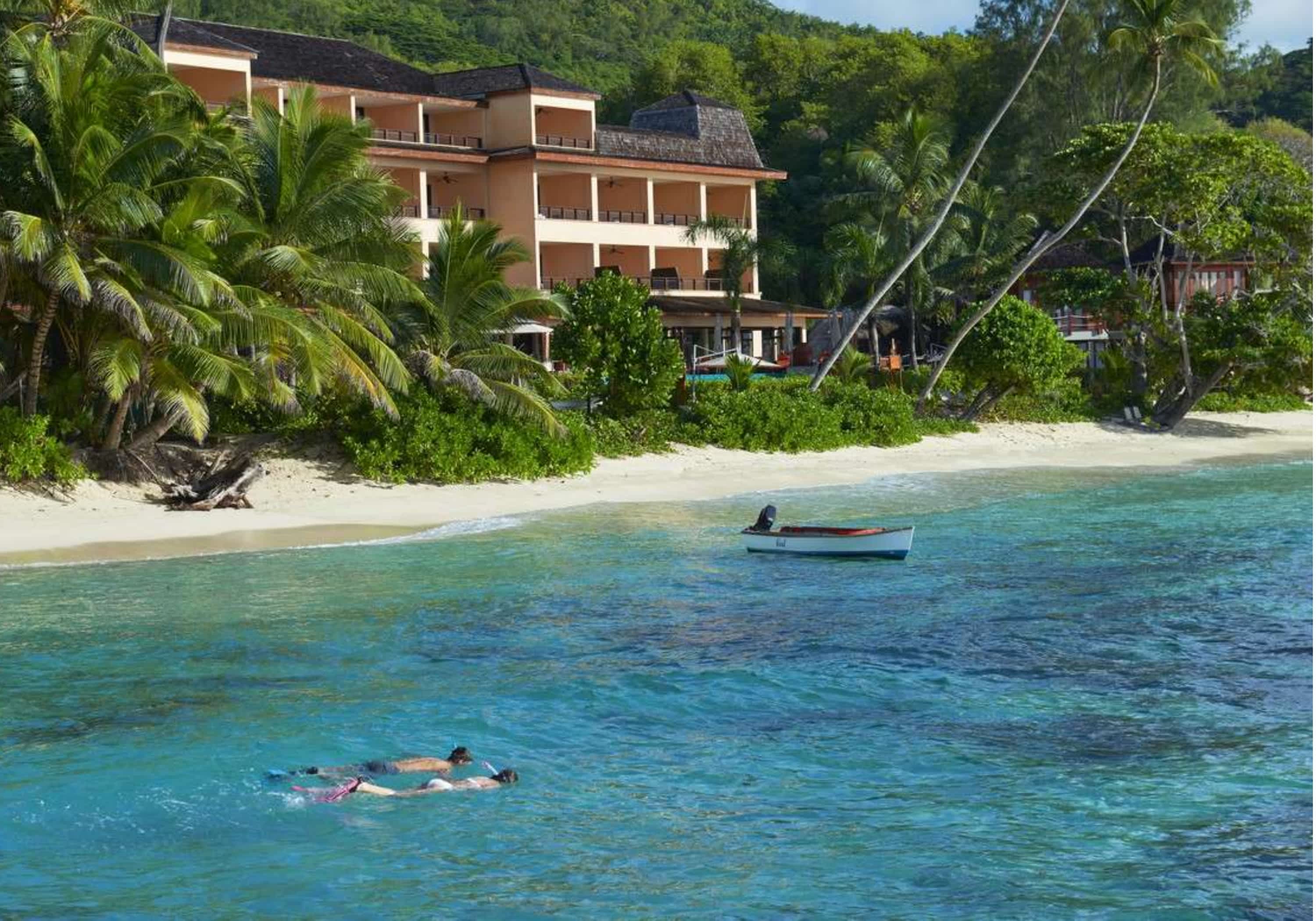 HONEYMOON at The 4* DOUBLETREE BY HILTON SEYCHELLES - ALLAMANDA RESORT & SPA: South East of Mahe- 7 Nights Stay + Breakfast + Flights from R31 550 pps!