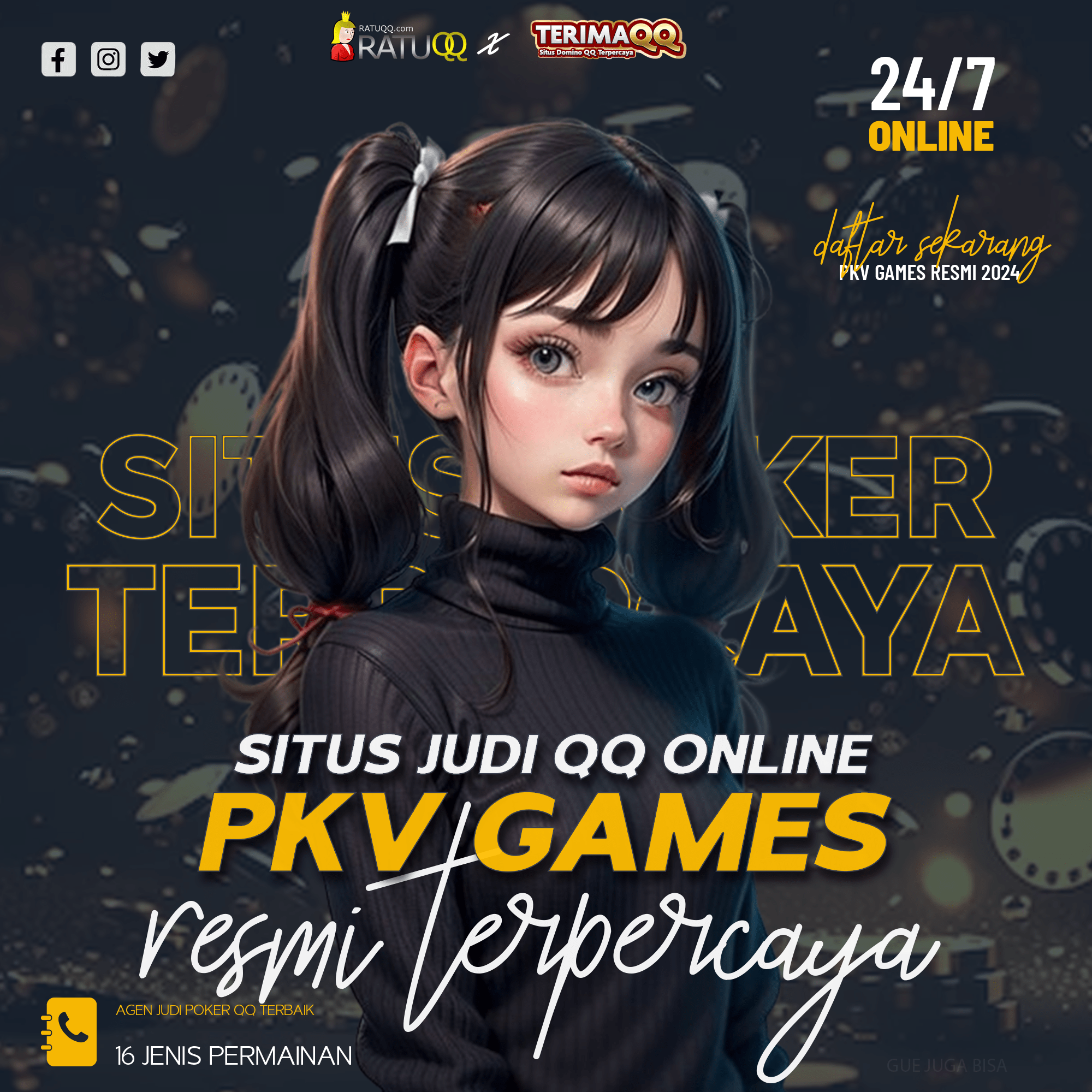 Kumpulan 10 Situs PKV Games Judi Poker QQ Online Terpercaya