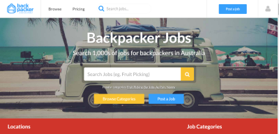 backpacker jobs in Australia