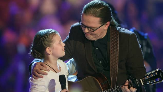 Angelo Kelly Seine Tochter Emma begeisterte die Zuschauer