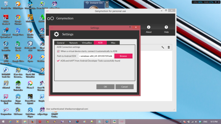 Android di pc