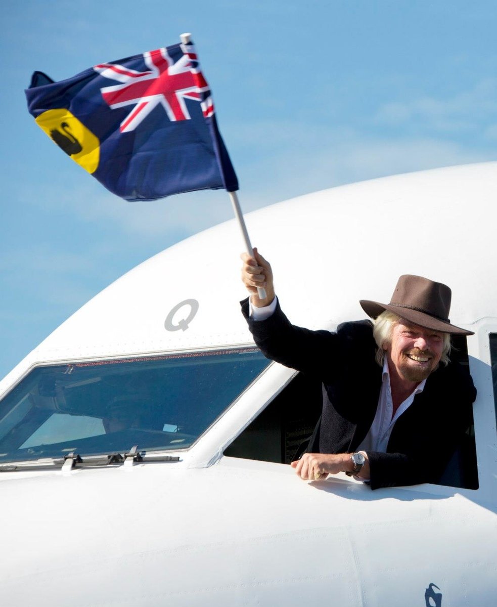 Flying the flag for Virgin Australia