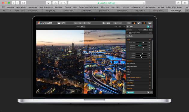Aurora HDR Pro (pictured) will be superseded by Aurora HDR 2017 at the end of September 2016.