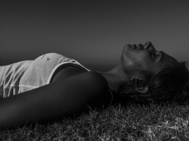 Asha on North Brother, NSW, 2015. © Sean Davey.
Portrait of Asha Sarma resting on top of North Brother Mountain in Dunbogan, New South Wales.