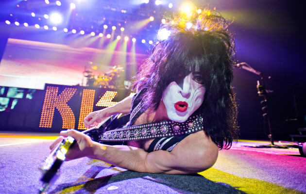 Paul Stanley of KISS in Chicago. © Tim Hiatt.