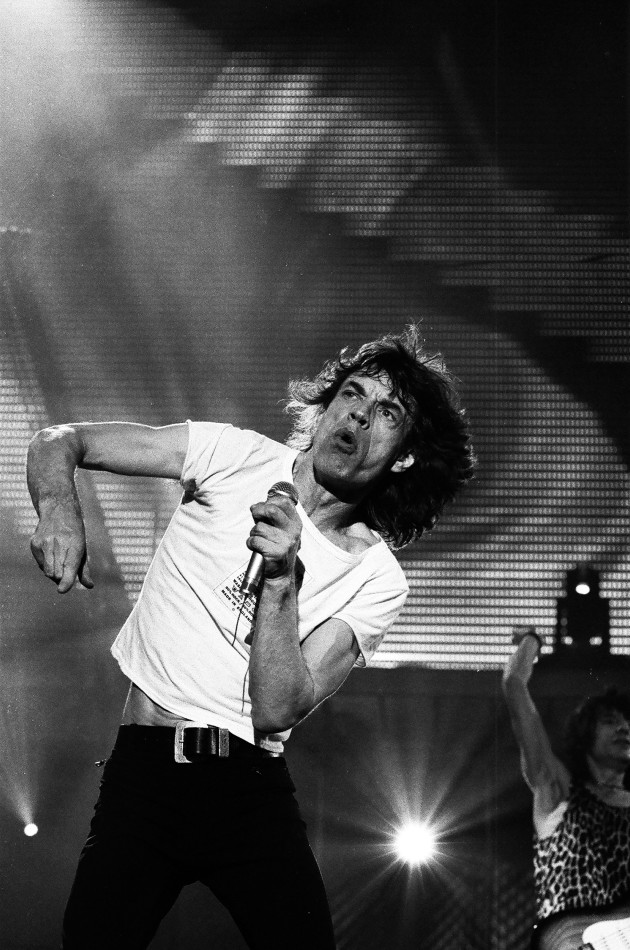 The Rolling Stones, Melbourne Cricket Ground, 1995. © Tony Mott.