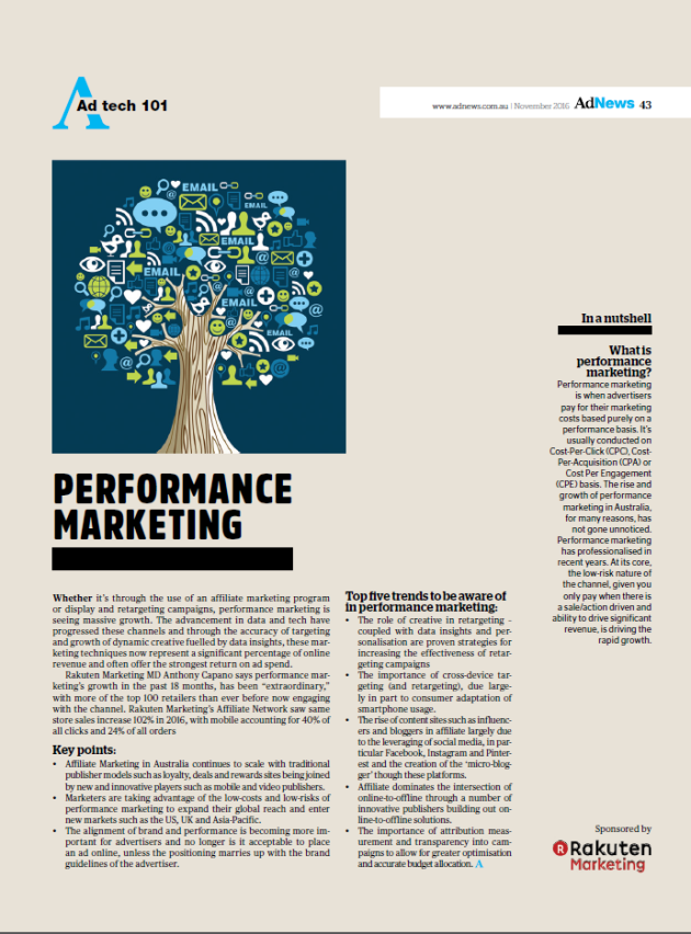 ad tech 101 performance marketing