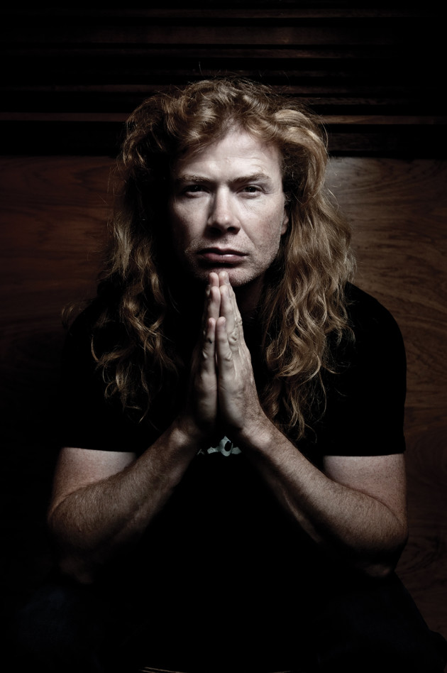 Dave Mustaine from Megadeth. © Ben Vella.