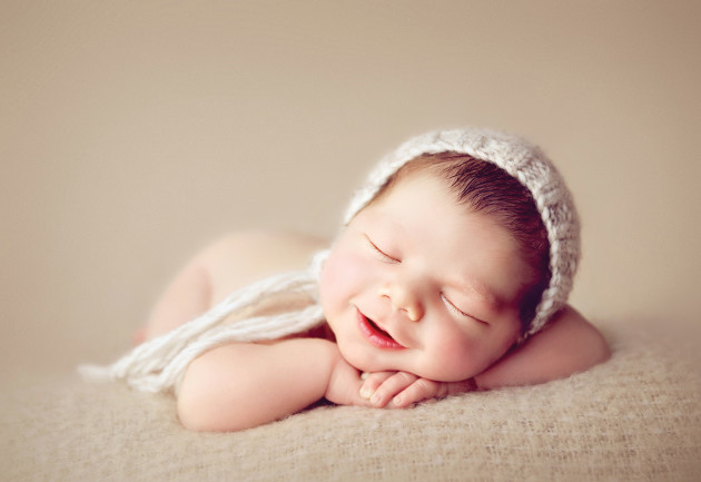 Single capture smiling baby © Kelly Brown