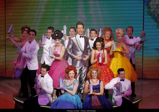 The cast from 'Hairspray'.