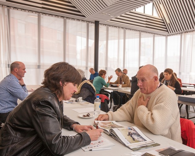 Portfolio reviews at the 2013 BIFB.