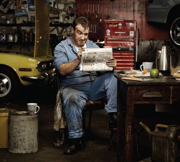 © Chris Budgeon. Sudoku Mechanic, Energy Australia campaign.