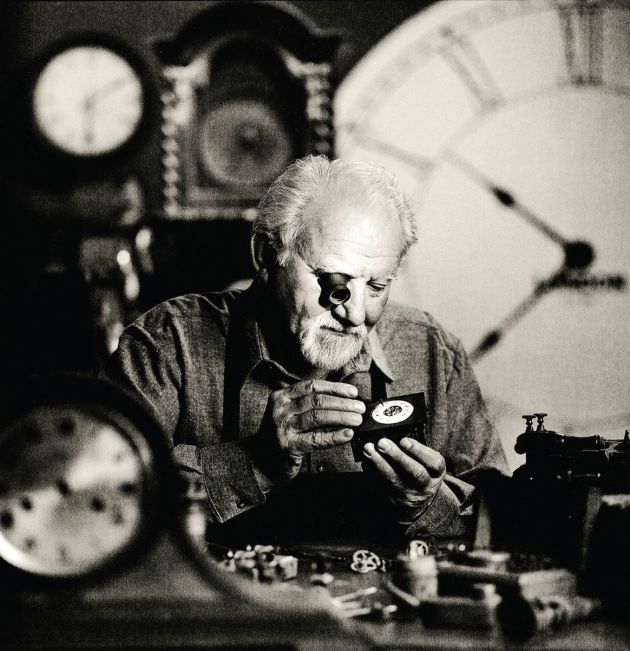 © Chris Budgeon. Clock Maker from a Bank of Hong Kong campaign.