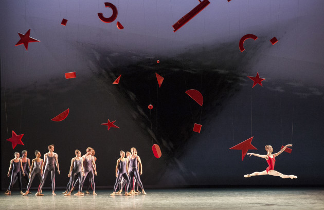 Skylar Brandt in Piano Concerto #1.  Photo: Rosalie O’Connor.