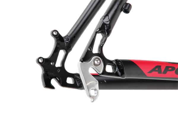 Rack mounts add versatility if you want to take the Xpert touring or use it as a commuter.