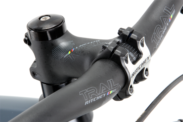 Designed by Joe and Tom—you’ll find the name of another old-school MTB pioneer on the stem and handlebar set-up.