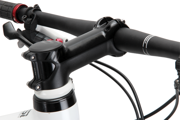 Using a Lefty means you’ll be limited to using 1.5-inch stems but Cannondale offers a broad range of lengths and angles to suit.