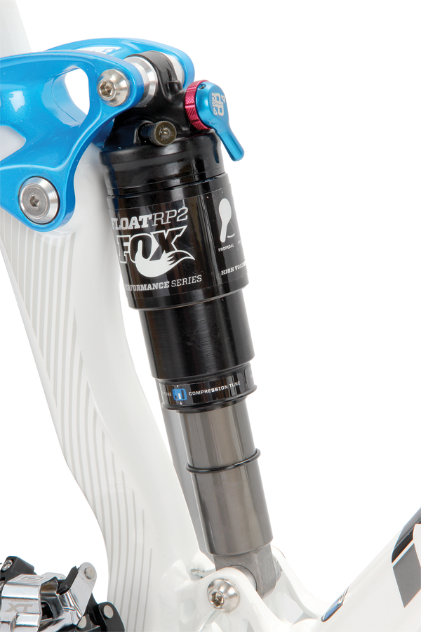 The RP2 shock mightn’t have a broad and variable range of ProPedal settings but the Sight pedalled well without the need for platform damping.