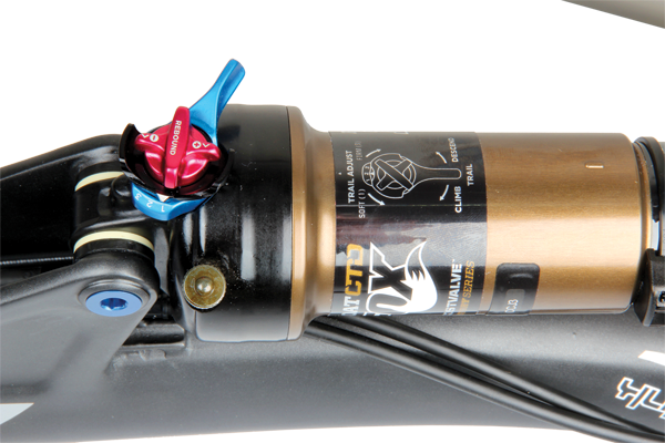 While the new CTD Trail Adjust shock is pretty cool, you probably won’t need the various platform settings—the 5.7 climbs just fine in ‘descent’ mode.