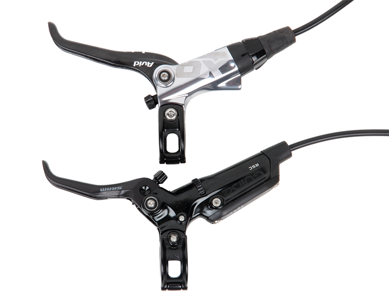 While the Guide lever is slightly shorter, the overall size of the brake is very similar to the X.0 Trail.