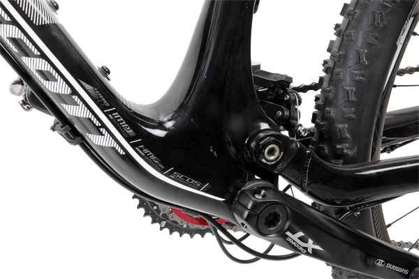 The bottom bracket area is massive, providing plenty of room for acronyms!