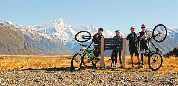 Heading out on day one - only 300km to go!