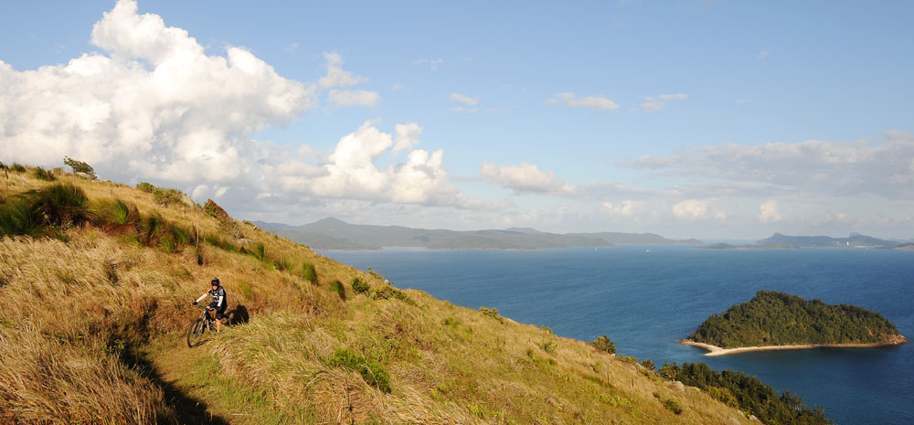 While the Molle Island trails aren’t technical, the views are terrific. 