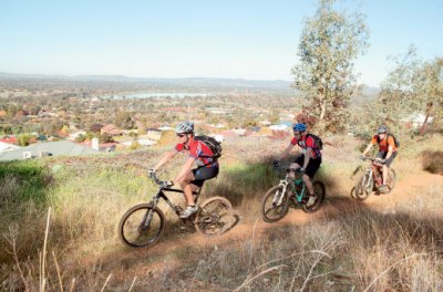 Willans Hill is in the heart of Wagga and offers views over town.