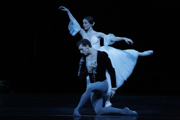 Madeleine Eastoe & KevinJackson in the Australian Ballet's 2015 production of Giselle. Photo: Jeff Busby.