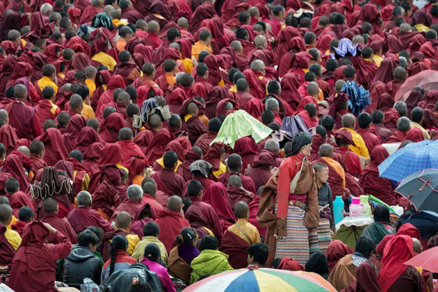 Monk Of Ya Qing Monastery. © David Nam Lip Lee.