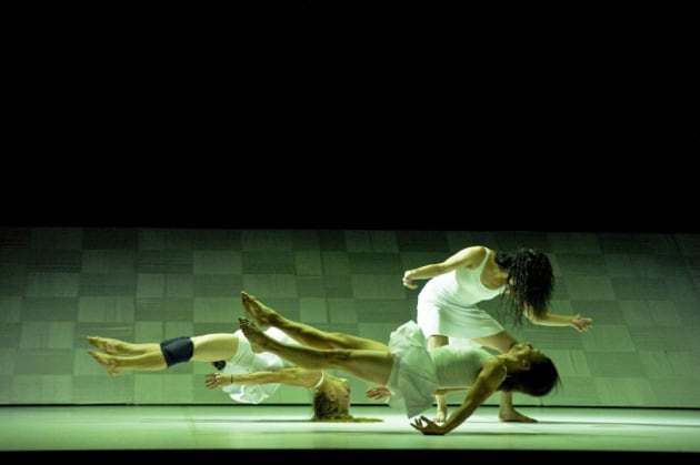 Photo: Somewhat elevated; ADT dancers in 'Be Your Self'.