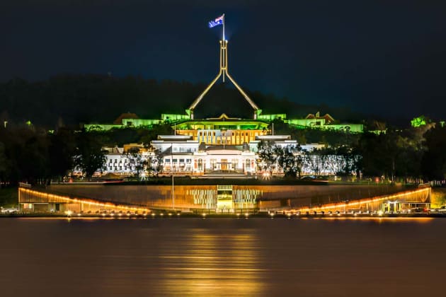 Australian Parliament House by Bradley Schulz