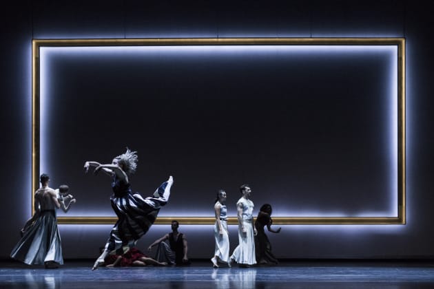 Sydney Dance Company performing 'Full Moon'. Photo: Pedro Greig