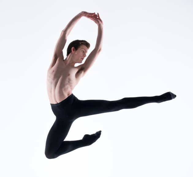 Australian dancer and Royal Ballet School student Harrison Lee will perform at the AHA Awards. Photo: Damian Tierney.