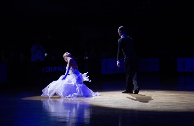 This was a difficult one to get right with the tricky directional lighting. Acknowledging the crowd at the end of the honour dance, 2015 Australian Championships. Canon EOS 6D, 105mm, 1/400s @ f4.5, ISO 12800.