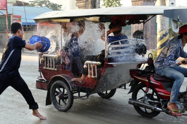 Khmer New Year fun by Matthew Walker