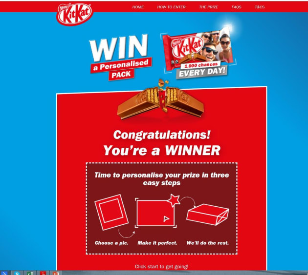Kit Kat How to winner 2