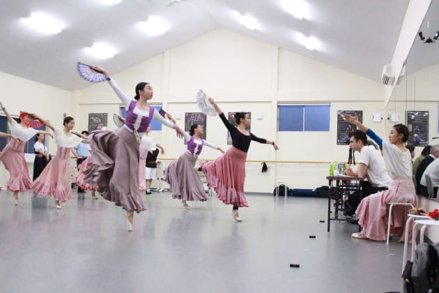 Michael & Yuiko at Uesugi Mayu Ballet Studio.