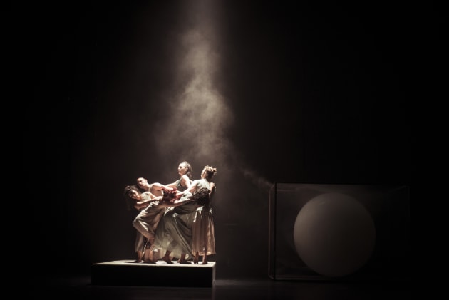 The cast of Chunky Move in 'Anti-Gravity'.
Photo: PIPPA SAMAYA