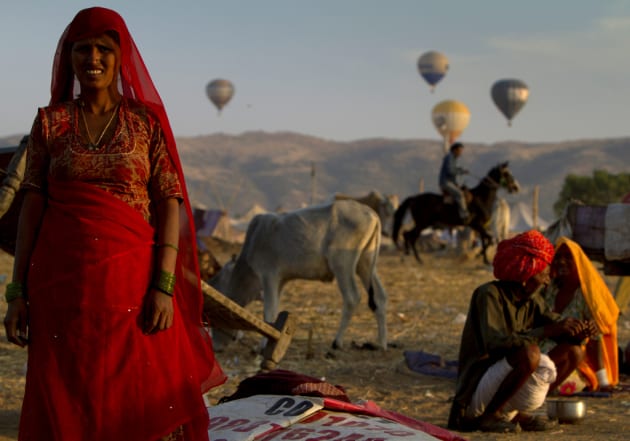 Sunset over Pushkar by Ben Cooke