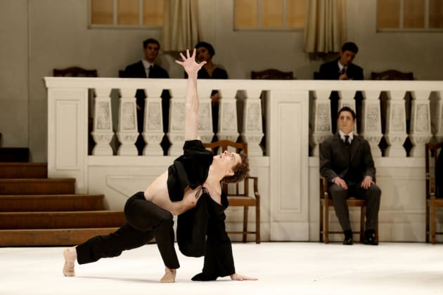 Best Male Dancer: Kevin Jackson in the title role of the Australian Ballet's 'Nijinsky'. Photo: Jeff Busby.