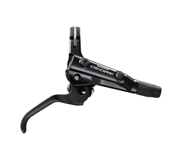 The slimmed down M6000 levers now look a lot like the high-end XT stoppers.