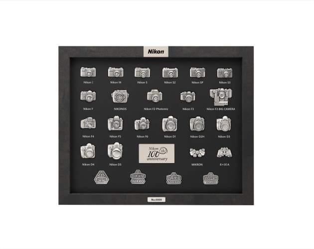 Nikon 100th Anniversary Pin Collection